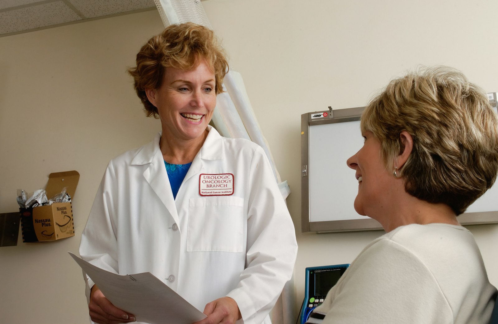Healthcare professional preparing for patient care